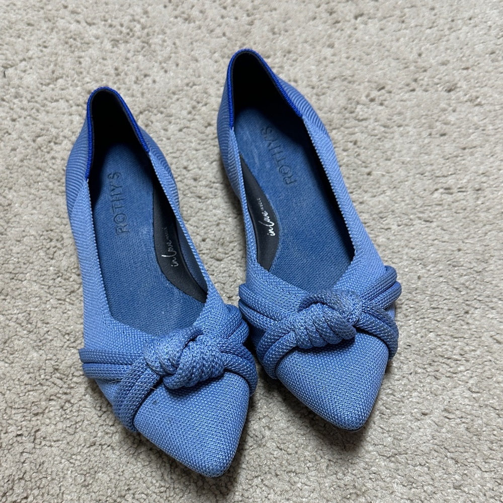 Rothy's Women's Azure Knotted Loafers
